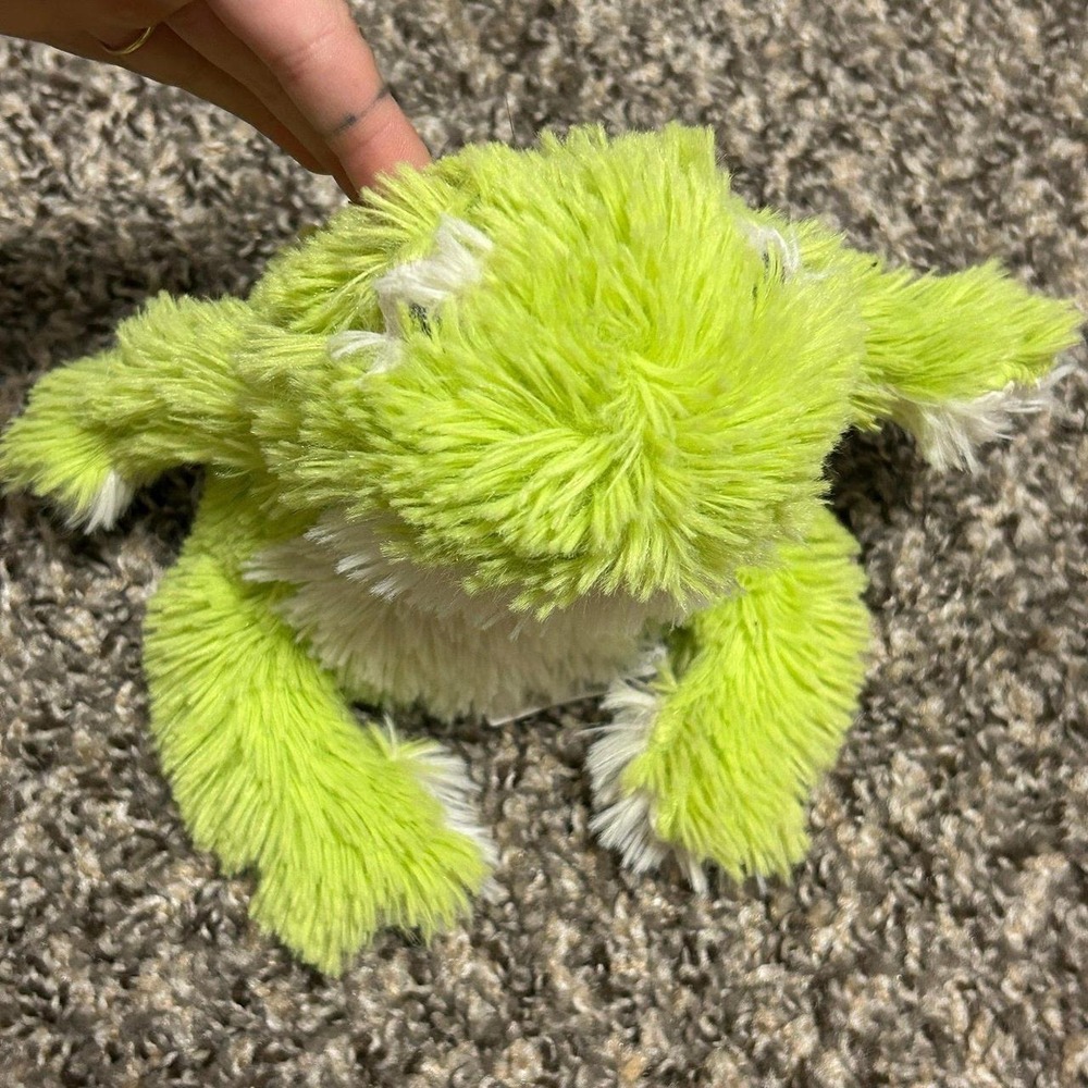 Warmies Small Frog Warming Huggable Snuggle Plush Stuffed Animal